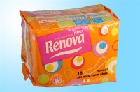 Pensos Hig. Renova Normal s/Alas 18un CX C/24