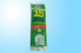 Sacos P/ Lixo 55x60 15un 30L(Amarelo) CX C/50
